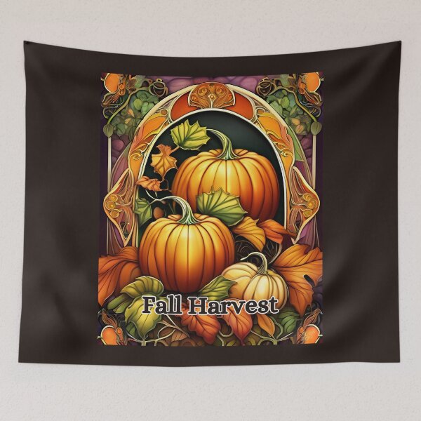 Item preview, Fall Harvest Pumpkins designed and sold by DesignsBuyGem.