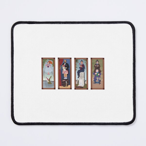 Item preview, Minimalist Haunted Mansion Stretching Room Portraits  designed and sold by EVRENITA.