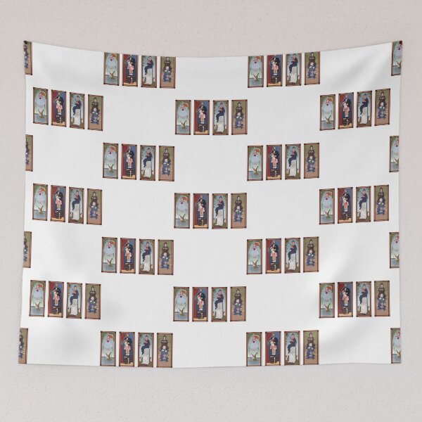 Item preview, Minimalist Haunted Mansion Stretching Room Portraits  designed and sold by EVRENITA.