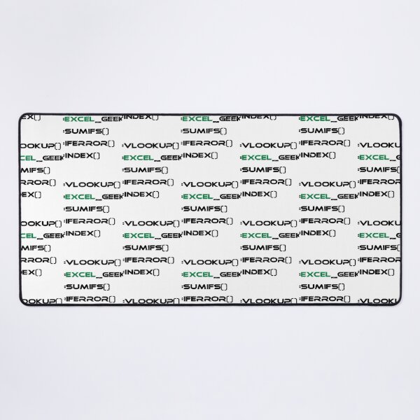 Item preview, Excel geek lover formulas sumif vlookup match spreadsheet designed and sold by TyshawnOrtiz.