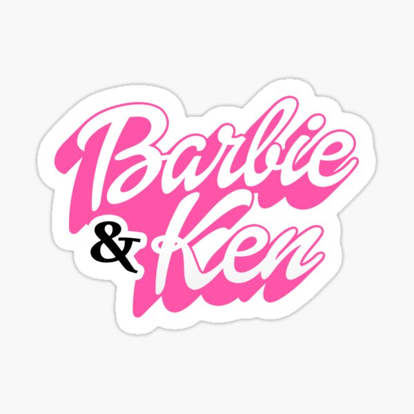 Barbie & Ken "Fan Design" Sticker
