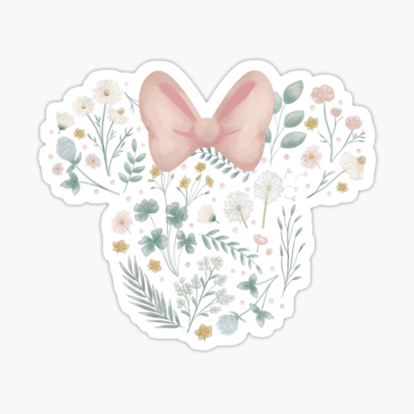 Disney World Entrance Floral Sign Transparent Sticker – Wish Upon Magic