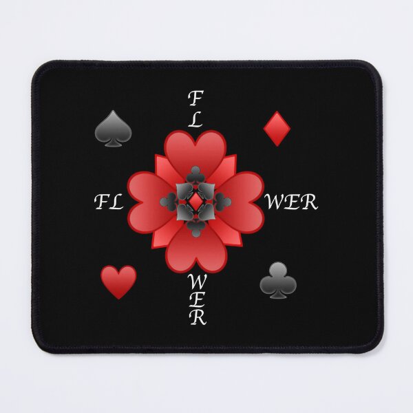 Item preview, Flower with cards N°2 WHITE designed and sold by Ben3842.