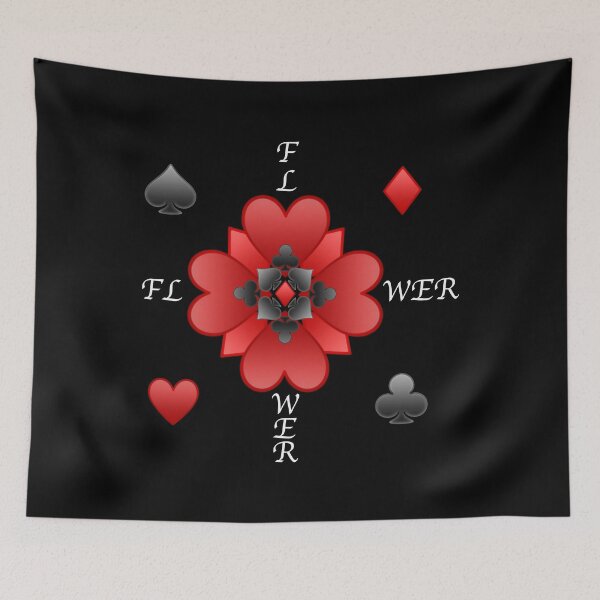 Item preview, Flower with cards N°2 WHITE designed and sold by Ben3842.