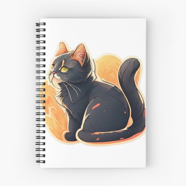 Item preview, The Charismatic Charms of a Cute Black Cat designed and sold by NidADesign.