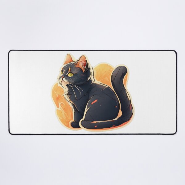 Item preview, The Charismatic Charms of a Cute Black Cat designed and sold by NidADesign.