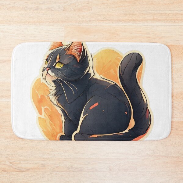 Item preview, The Charismatic Charms of a Cute Black Cat designed and sold by NidADesign.