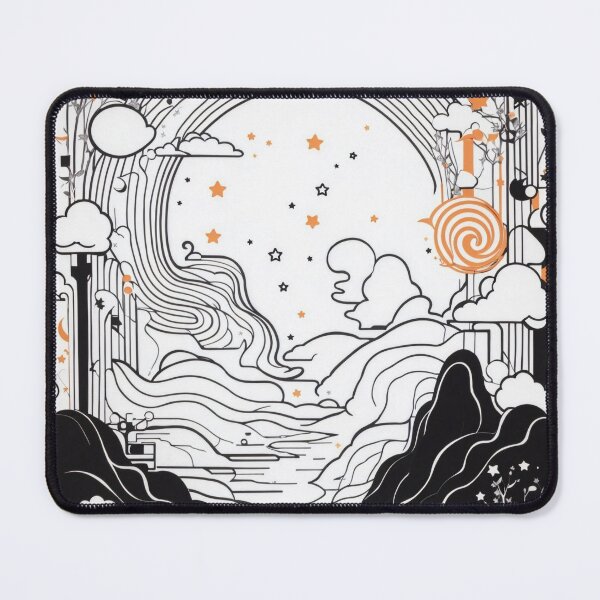 Item preview, Exploring Magical Realms: A Minimalistic Adventure designed and sold by ViralVibeLab.