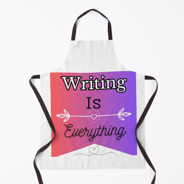 Item preview, Writing Is Everything pink purple gradient background with heart design designed and sold by Susan-Marie220.
