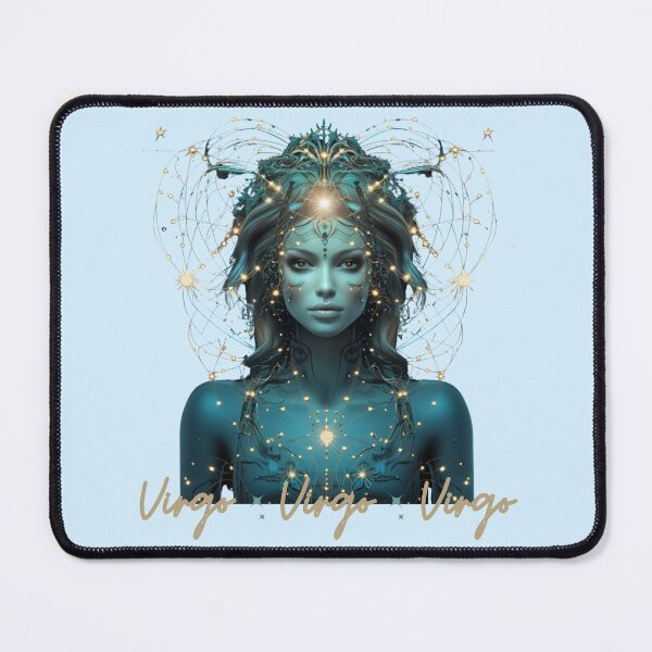 Item preview, Virgo Zodiac Sign Vintage, Virgo's Goddess designed and sold by WittyWomenByCat.
