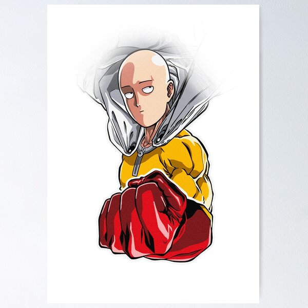 One Punch Man Anime Posters for | Sale Redbubble