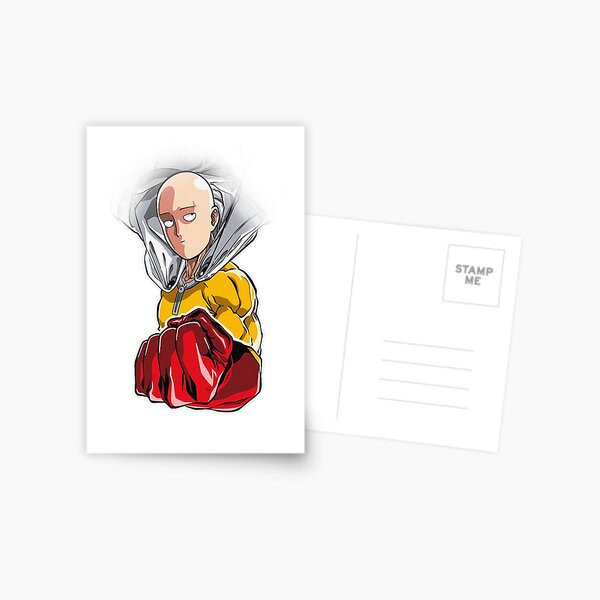 Saitama (One Punch Man) Legacy Portrait Art Print