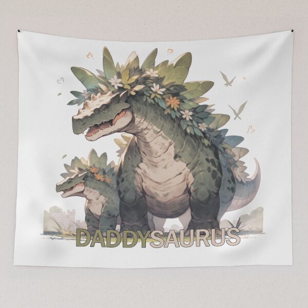 Item preview, Daddysaurus: The Alpha Dino Dad designed and sold by KaleidoKiosk.