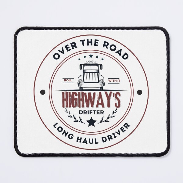 Item preview, Over the road, long haul driver, Highway's drifter designed and sold by Cajattire.