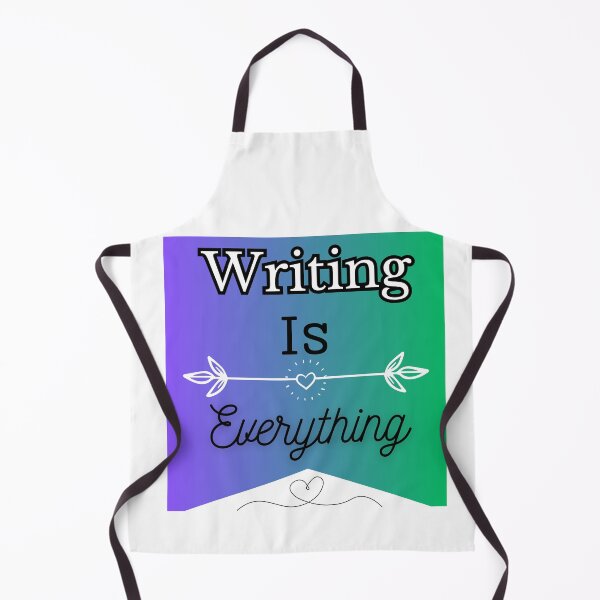 Item preview, Writing Is Everything purple green gradient background with heart design designed and sold by Susan-Marie220.