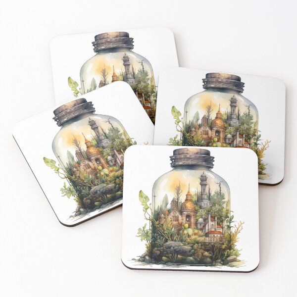 Item preview, City in a Bottle designed and sold by SchorlCraft.
