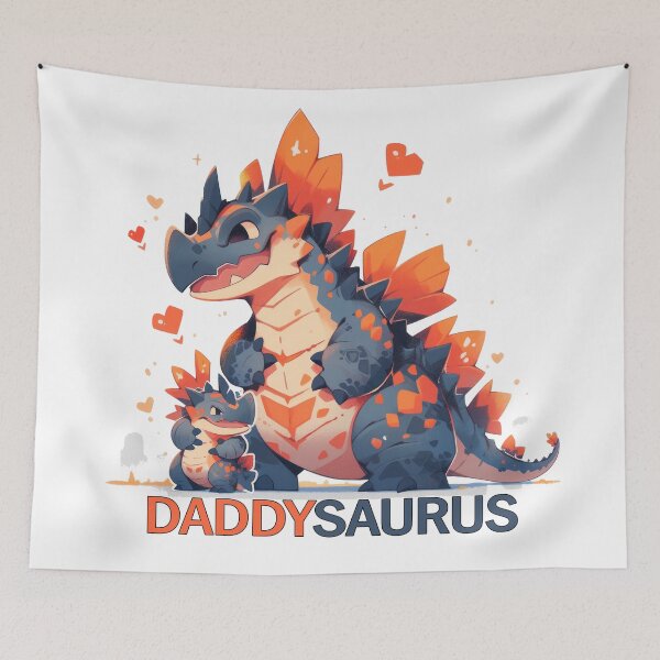 Item preview, Daddysaurus: The Alpha Dino Dad designed and sold by KaleidoKiosk.