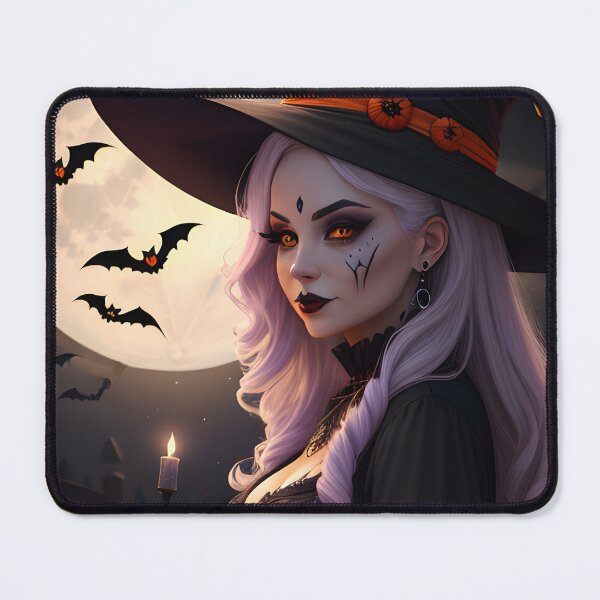 Item preview, Have a Witching Halloween - Witches and Warlocks designed and sold by ZanyPaintbrush.