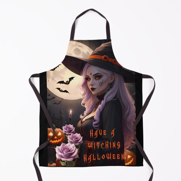 Item preview, Have a Witching Halloween - Witches and Warlocks designed and sold by ZanyPaintbrush.