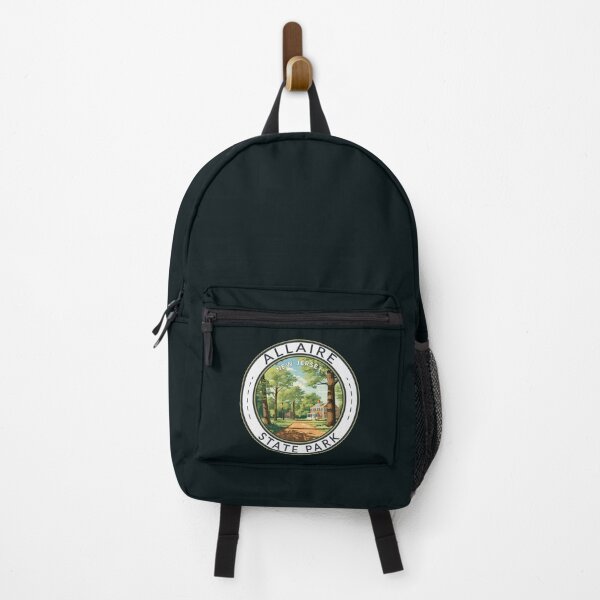 Item preview, Allaire State Park New Jersey Travel Art Badge designed and sold by KrisSidDesigns.