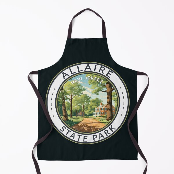 Item preview, Allaire State Park New Jersey Travel Art Badge designed and sold by KrisSidDesigns.