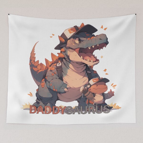 Item preview, Daddysaurus: The Alpha Dino Dad designed and sold by KaleidoKiosk.