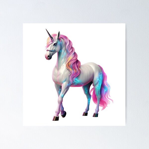 Item preview, Elegance Unicorn Rainbow designed and sold by PaTToStudio.