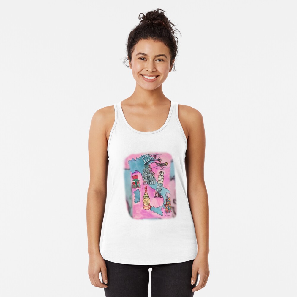 Item preview, Racerback Tank Top designed and sold by HappigalArt.
