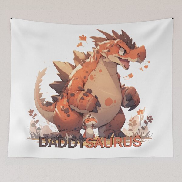 Item preview, Daddysaurus: The Alpha Dino Dad designed and sold by KaleidoKiosk.
