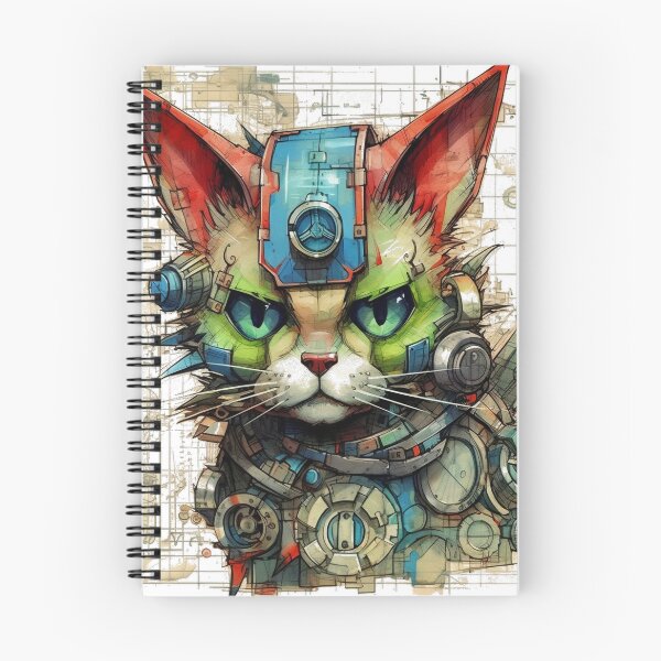 Item preview, Green mechanical cat in Steampunk style designed and sold by InfinityCircle.