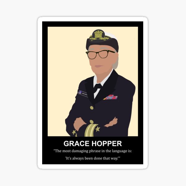 Item preview, Computer Scientists Grace Hopper designed and sold by ahem.