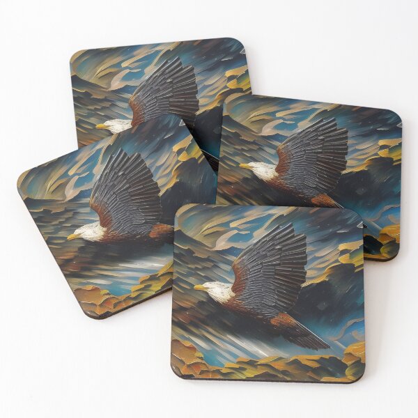 Item preview, Flying Stone Eagle, Ai Generated Art  designed and sold by ACC .