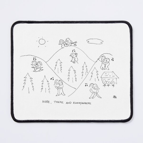 Item preview, Here There and Everywhere designed and sold by fred rosenthal.
