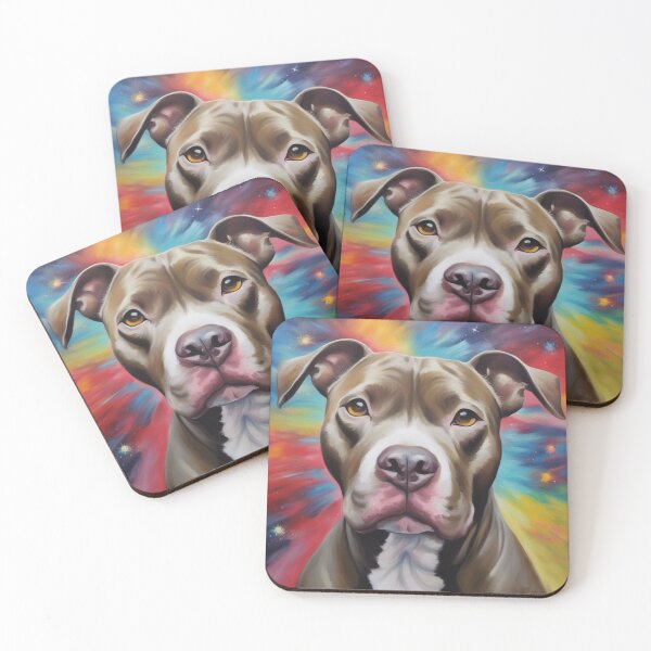 Item preview, Cute Brown Pitbull  designed and sold by PetArt  ⭐⭐⭐⭐⭐.