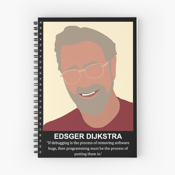 Item preview, Computer Scientist Edsger Dijkstra designed and sold by ahem.