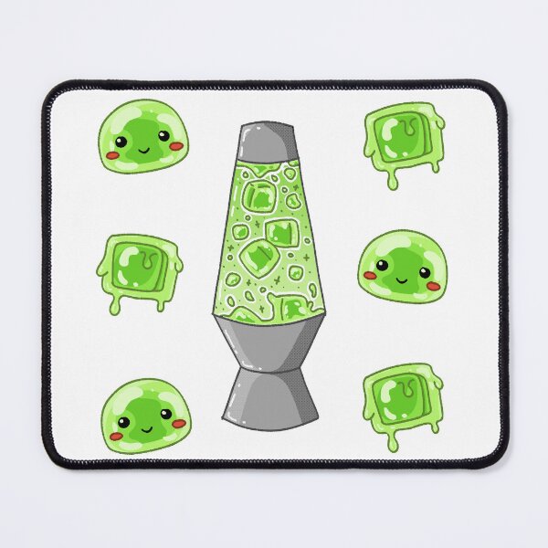 Item preview, Cute Green Slime Lava Lamp Slime Sticker Pack designed and sold by BearBoyBubble.