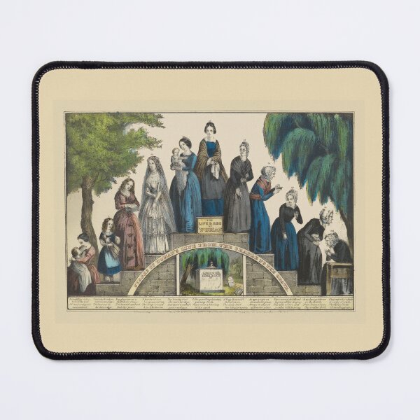 Item preview, The Life and Age of Woman-Stages of Woman Life, by James Baillie. Restored by Mindthecherry designed and sold by MINDTHECHERRY.