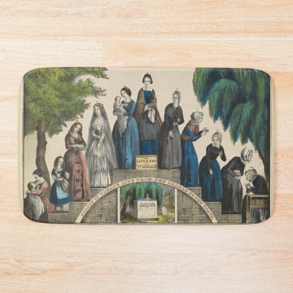 Item preview, The Life and Age of Woman-Stages of Woman Life, by James Baillie. Restored by Mindthecherry designed and sold by MINDTHECHERRY.