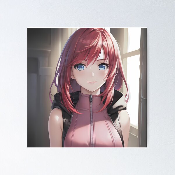Vista previa del artículo con la obra «Kairi sonriendo», diseñado y vendido por Lightyear35.