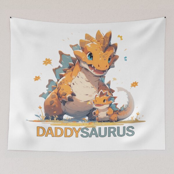 Item preview, Daddysaurus: The Alpha Dino Dad designed and sold by KaleidoKiosk.