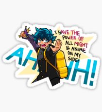 POWER OF ALL MIGHT Sticker
