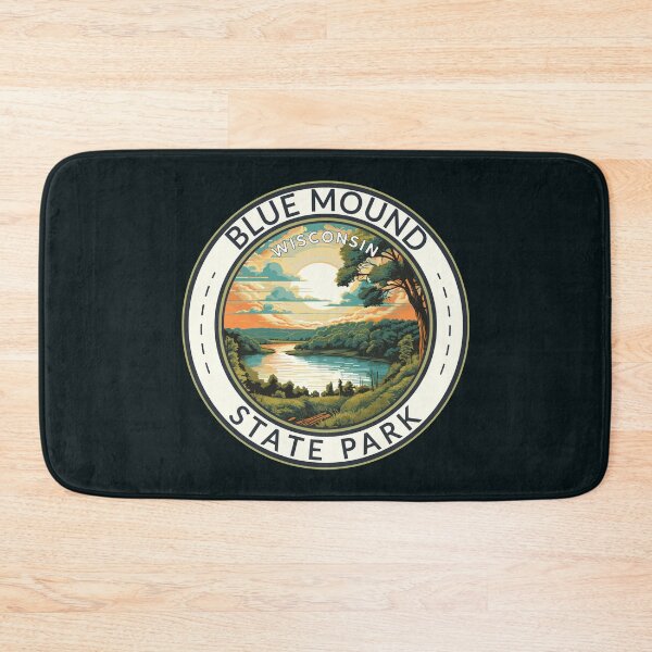 Item preview, Blue Mound State Park Wisconsin Travel Art Badge designed and sold by KrisSidDesigns.