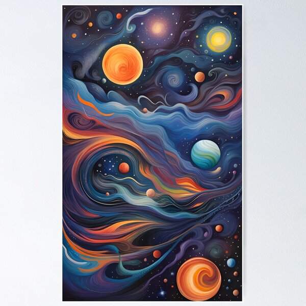Item preview, Cosmic Painting designed and sold by Arkneer.