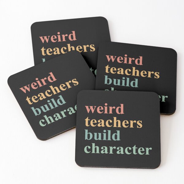 Item preview, Weird Teachers Build Character designed and sold by donvector.