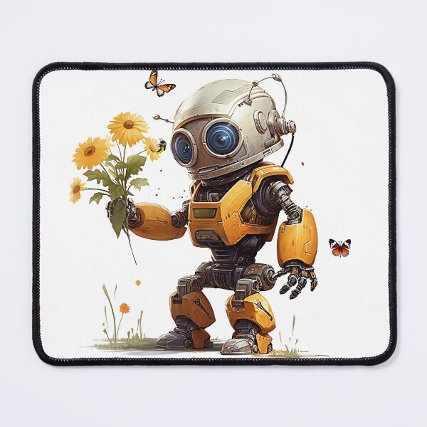 Item preview, Robot Flowers designed and sold by robotshane.