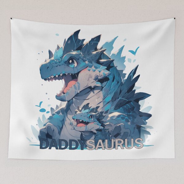 Item preview, Daddysaurus: The Alpha Dino Dad designed and sold by KaleidoKiosk.