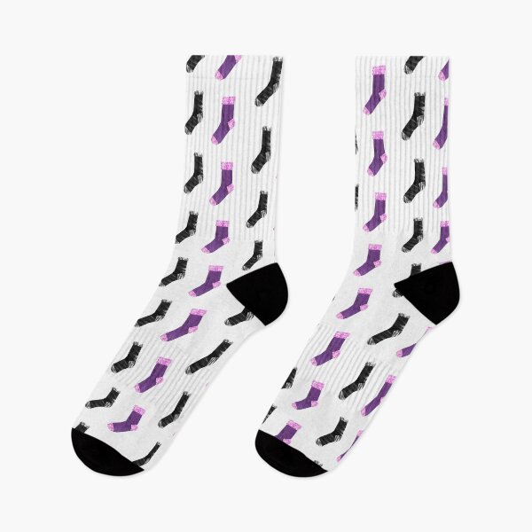 Item preview, Socks - mismatching pair designed and sold by BabbanGaelg.