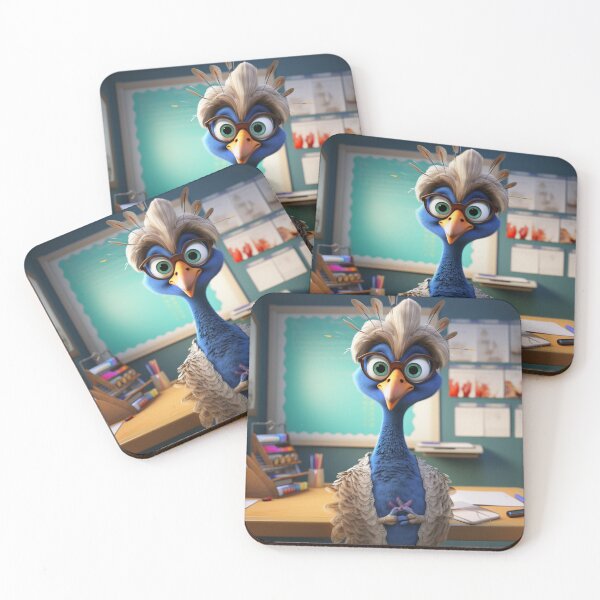 Item preview, Teacher Appreciation Peahen designed and sold by CreativeShed.