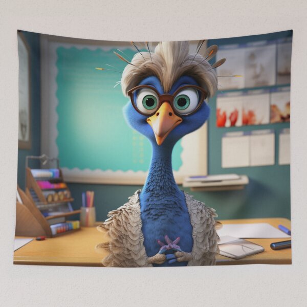 Item preview, Teacher Appreciation Peahen designed and sold by CreativeShed.