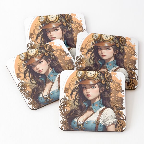 Item preview, Fantasy in Gears: Steampunk Girl Portrait designed and sold by Kovalakis.